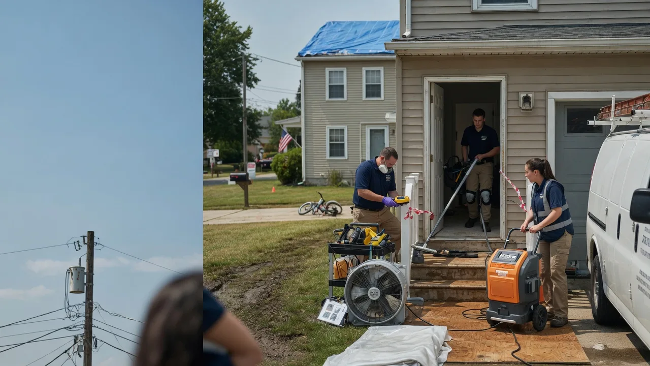 Water Damage Repair in Rew, PA near me